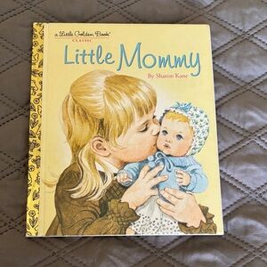 Vintage 1995 Little Golden Book Classic Little Mommy Children's Book Sharon Kane